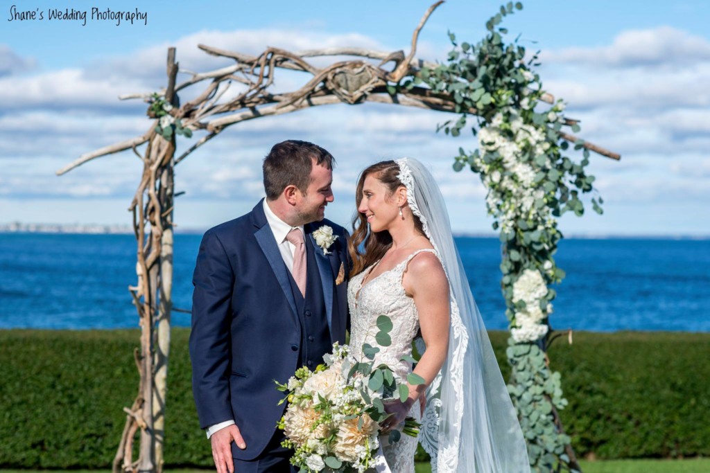 Real Maine Weddings - Arch for Jackie & Phil