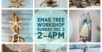 Dec 2 – Driftwood Xmas Tree Workshop