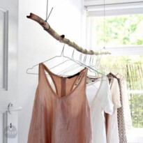 Driftwood Hanging Branch Clothes Hanger