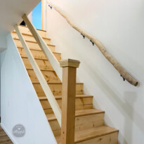 Driftwood handrail - 10 FT white